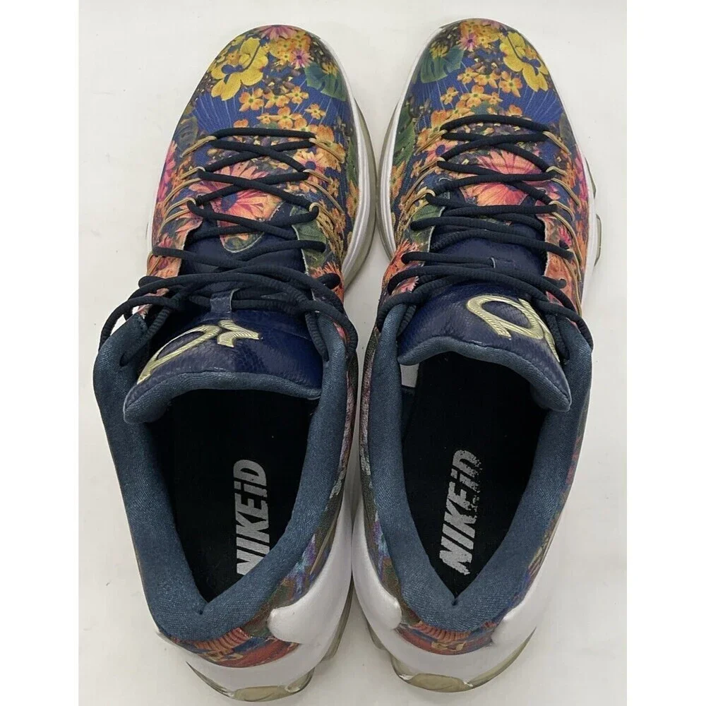 Nike ID 2016 KD Kevin Durant Floral Print US Size 17 818303-903